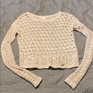 Cream sweater